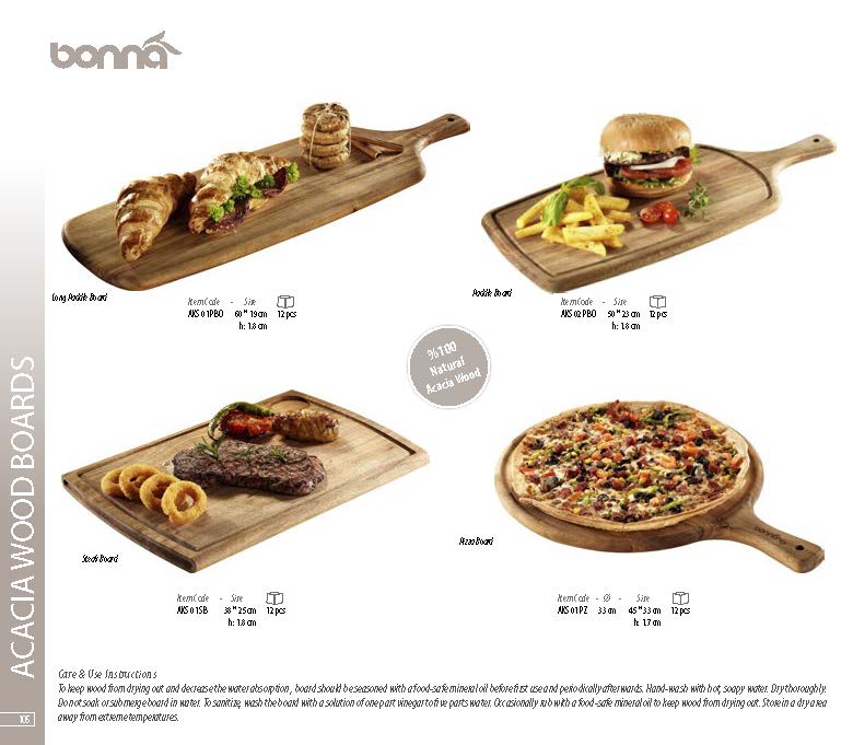 Acacia Wood Boards
